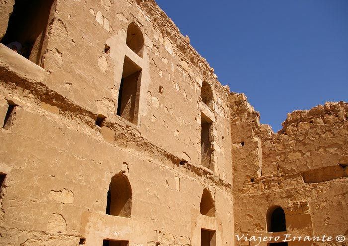 Patio interior de Qasr El- Kharana