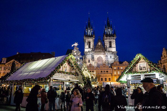 mercadillos navideños de Praga